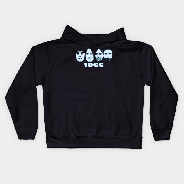 10cc Kids Hoodie by MichaelaGrove